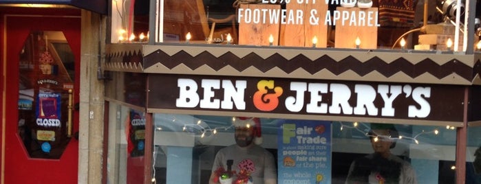 Ben & Jerry's is one of Boston.
