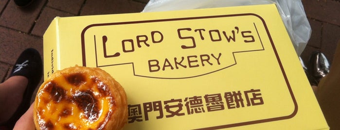 Lord Stow's Bakery is one of Macao EATS.