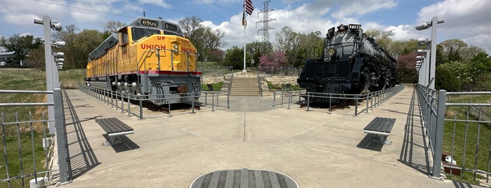 Union Pacific Locomotive Static Display is one of Omaha.