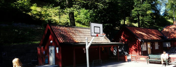 Observatorielundens playground is one of Stockholm med barn.
