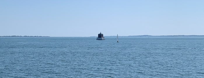 New London Ledge Light is one of Haunted and Weird Travel.