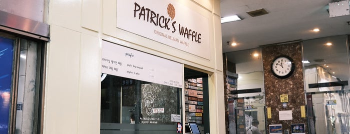 Patrick's Waffle is one of South Korea 🇰🇷.