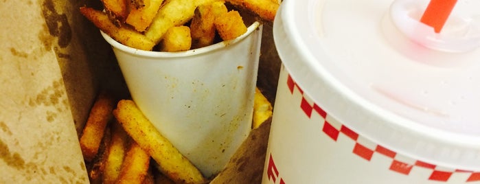 Five Guys is one of Friends Don't Let Friends Have Ramen For Dinner.