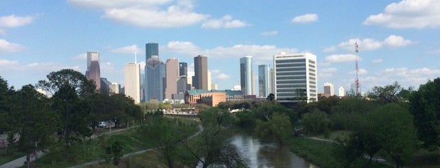 Buffalo Bayou Park is one of Houston.