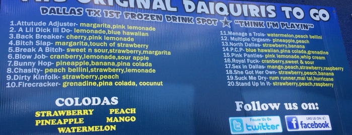 Daiquiri's To Go is one of Dustinさんのお気に入りスポット.