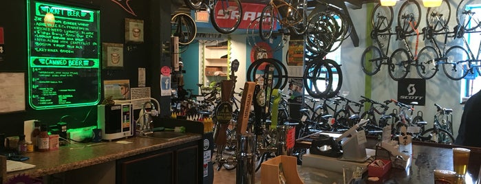 Beer City Bicycles is one of Asheville.