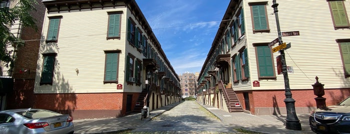 Jumel Terrace Historic District is one of Haunted and Weird Travel.