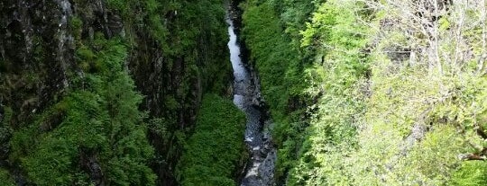 Corrieshalloch Gorge is one of Scotland.