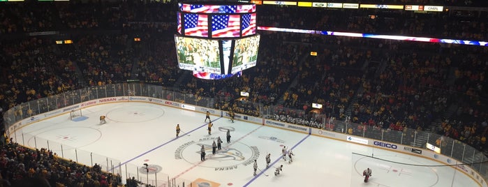 Bridgestone Arena is one of Lieux qui ont plu à Barry.