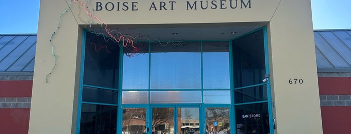 Boise Art Museum is one of New places.