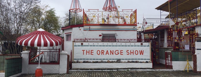 The Orange Show is one of H-Town.