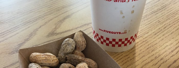 Five Guys is one of Visited (Cache Valley).