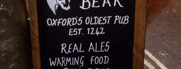 The Bear Inn is one of Discovering Oxford.