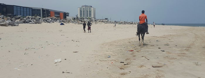 Oniru Private  Beach is one of Top 10 favorites places in Lagos, Nigeria.