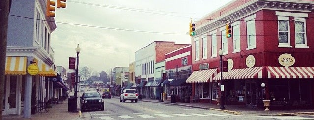 Historic Downtown Apex is one of Raleigh, NC.