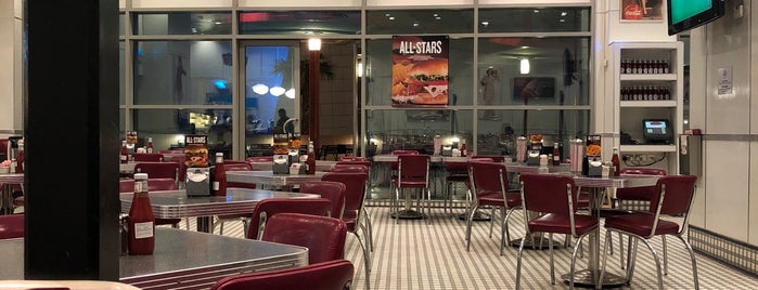 Johnny Rockets is one of resto cafe.