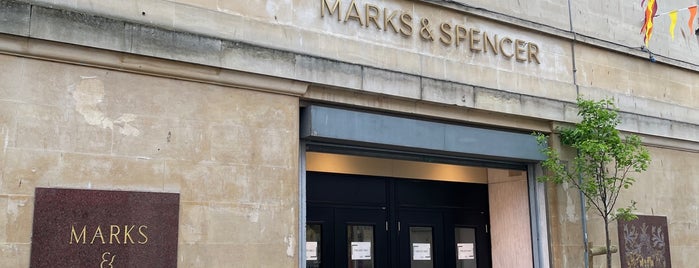 Marks & Spencer is one of been to in bath.