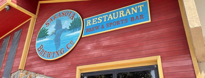 Sarasota Brewing Company is one of Cafés and Restaurants.