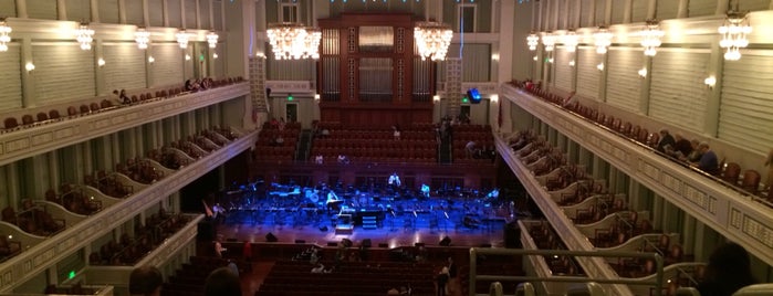 Schermerhorn Symphony Center is one of Lieux qui ont plu à Mark.