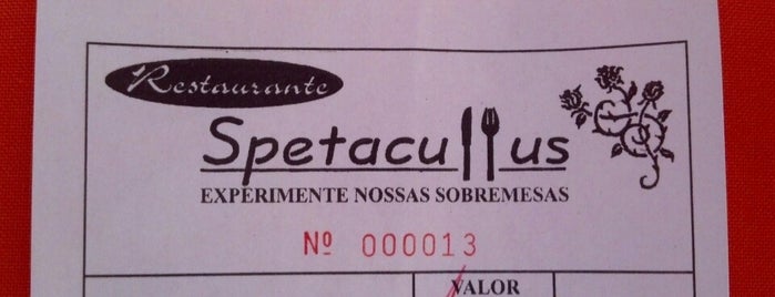 Restaurante Spetacullus is one of Comes e Bebes.
