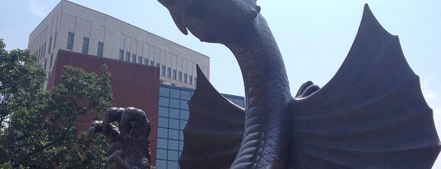 Mario the Magnificent Statue is one of Drexel University: Top Spots On Campus.