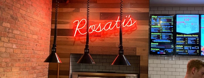 Rosati's Pizza is one of Posti salvati di Stacy.