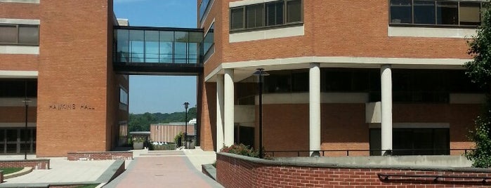 Hawkins Hall is one of Towson University.