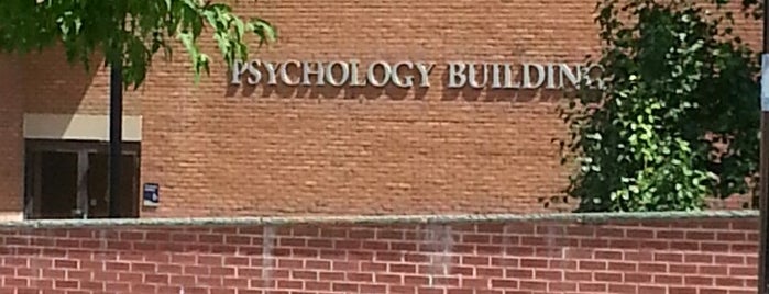 Psychology Building is one of Towson University.