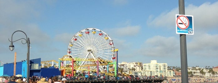 Santa Monica Pier is one of USA Trip.
