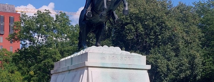 Andrew Jackson Statue is one of Washington, DC.