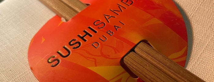 SUSHISAMBA is one of Dubai 2022.