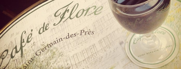 Café de Flore is one of France.