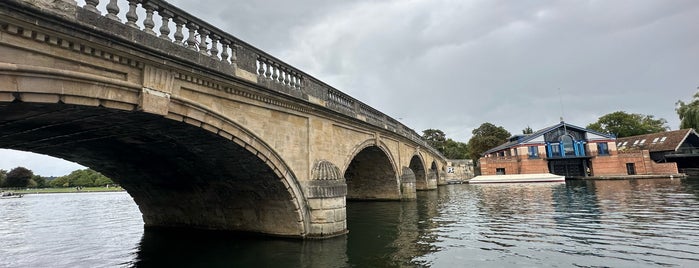 The Angel on the Bridge is one of Henley.