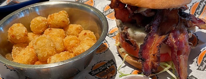 Bad Daddy’s Burger Bar is one of Places to try.