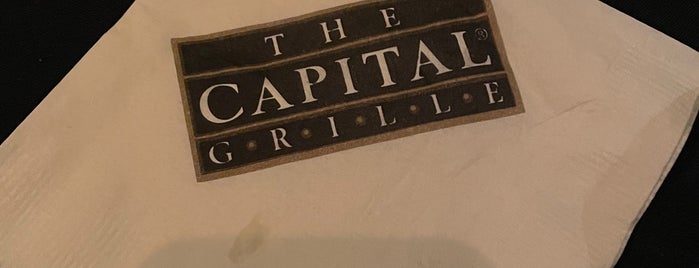 The Capital Grille is one of ATL eats & stuff.