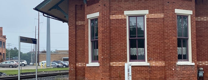 Albion Amtrak Station (ALI) is one of Amtrak's Wolverine.