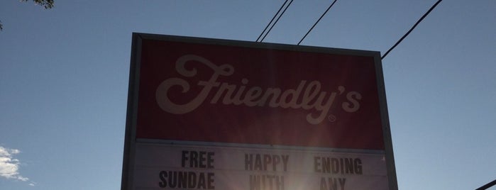 Friendly's is one of Kimmie'nin Kaydettiği Mekanlar.