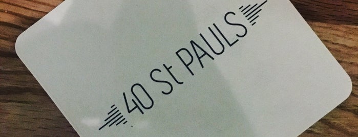 40 St. Paul's is one of Independent Birmingham.
