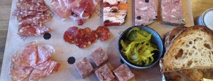 Tête Charcuterie is one of Chicago Chefs Fav Cheap Eats.