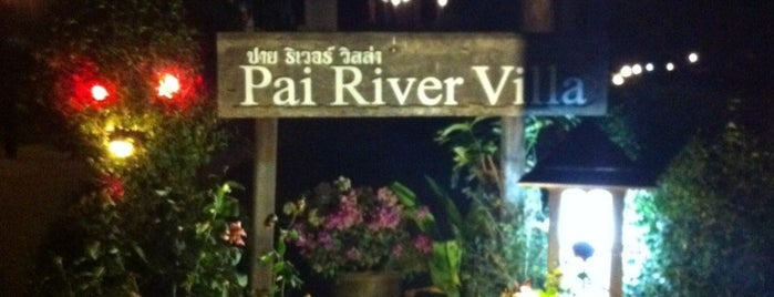 Pai River Villa is one of Pai.