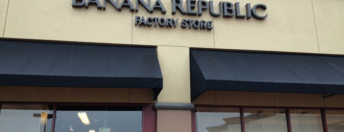 Banana Republic Factory Store is one of California.