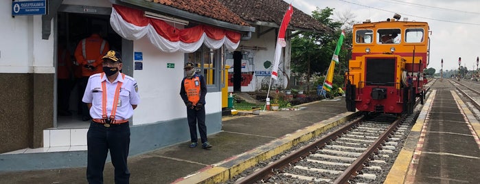 Stasiun Manonjaya is one of Train Station in Java.