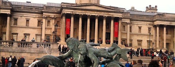 Лондонская Национальная галерея is one of England.