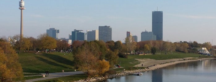 Donauinsel - Höhe U6-Brücke is one of Tempat yang Disukai Karl.