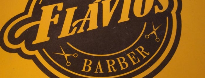 Flávio's Barber is one of Tempat yang Disukai Thiago.