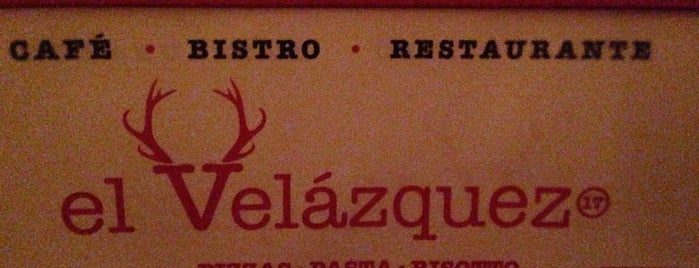 el Velazquez 17 is one of ¿Dónde vamos a cenar?.