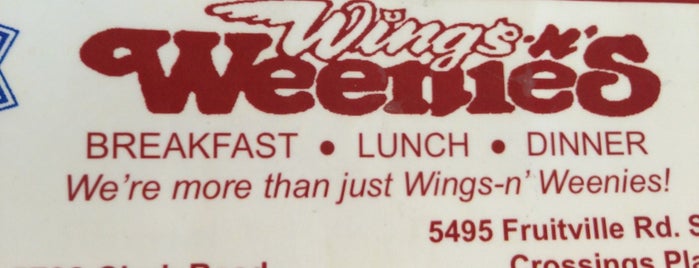 Wings and Weenies is one of Sarasota.