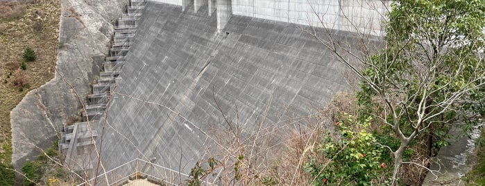 牛内ダム is one of ダムカードを配布しているダム（西日本編）.