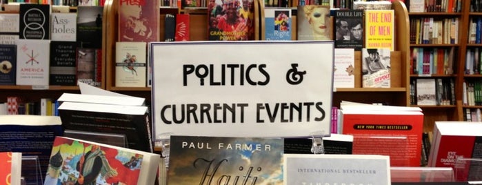 Politics & Prose Bookstore is one of The Foursquare Insider's Perfect Day in DC.
