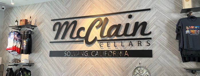 Mcclain Cellars is one of Solvang List.